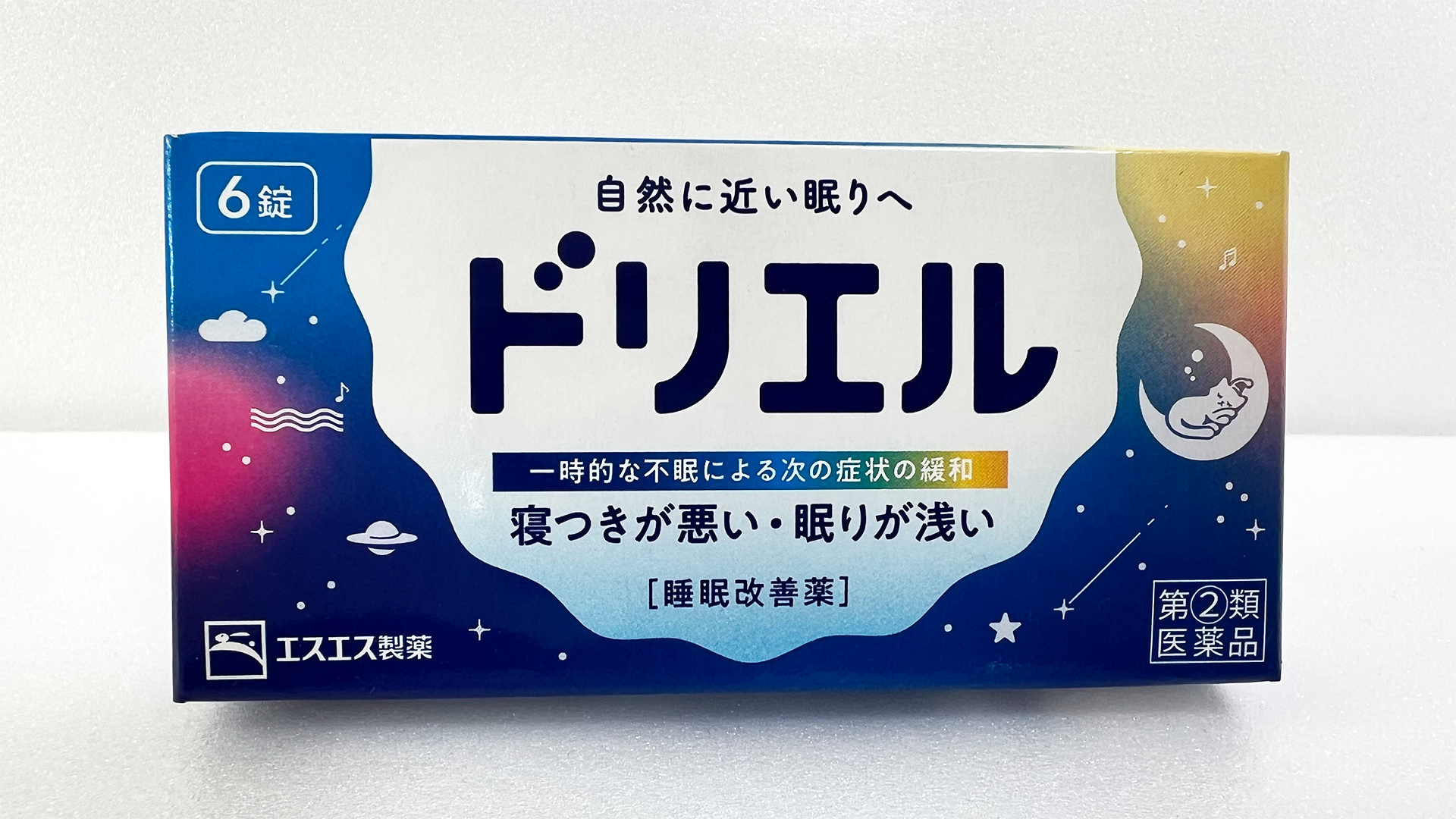 Drewell (ドリエル) box — Class 2 OTC sleep aid by SS Pharmaceutical